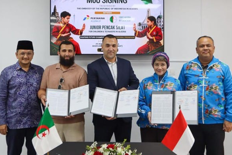 Indonesia dan Aljazair Jalin Kerja Sama Pengembangan Pencak Silat untuk Perkuat Diplomasi Budaya