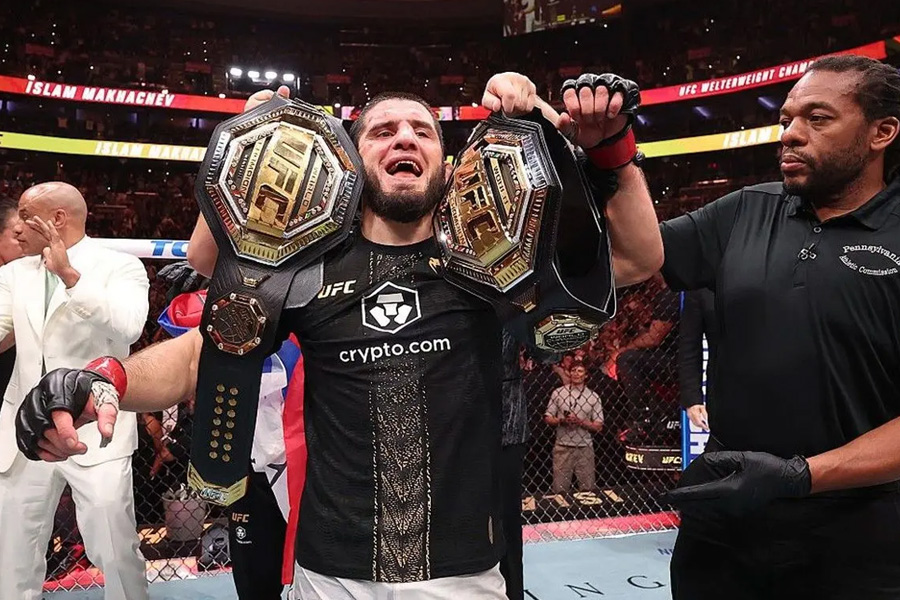 Islam Makhachev Ukir Rekor Baru UFC dengan 17 Kemenangan Beruntun