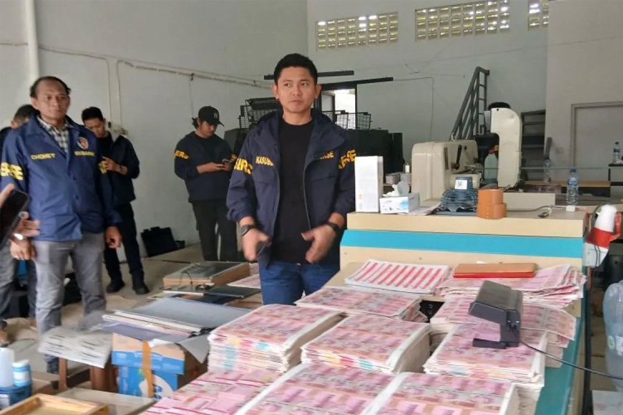 Pabrik Uang Palsu Rp36 Miliar Dibongkar di Tangsel, Polisi Tangkap Empat Tersangka Pabrik Uang Palsu Rp36 Miliar Dibongkar di Tangsel, Polisi Tangkap Empat Tersangka