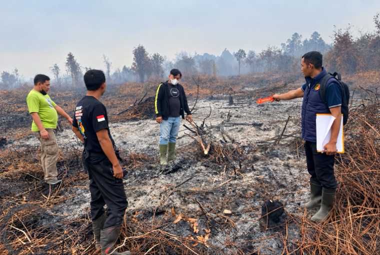 Polisi Naikkan Kasus Pembakaran Lahan Anggota DPRD Mempawah ke Penyidikan