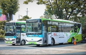 Dua Bus Listrik Resmi Beroperasi, Pekanbaru Mulai Era Transportasi Ramah Lingkungan