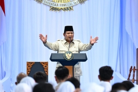 Prabowo Sebut Indonesia Raih Penghargaan Dunia atas Digitalisasi Pendidikan