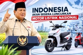 Prabowo Siapkan Peluncuran Motor Listrik Nasional, Dorong Pengurangan Ketergantungan BBM