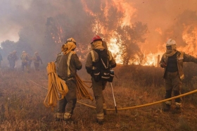 Kebakaran Hutan Meluas di Spanyol dan Perancis, Puluhan Ribu Warga Dievakuasi