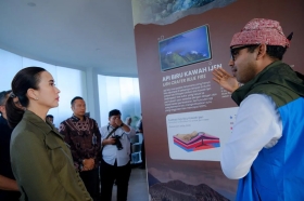 Menpar Tinjau Kesiapan Geopark Ijen Hadapi Revalidasi UNESCO Global Geopark